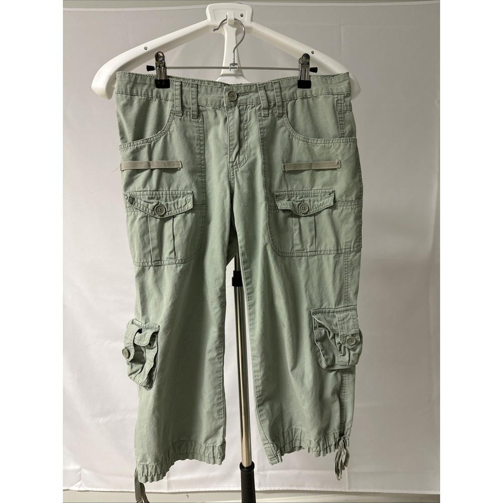 BeBop Olive  Green Capris Women's Sz 7